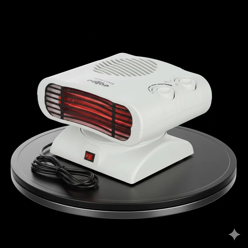 بخاری برقی چرخان PoTop مدل MaxRotate