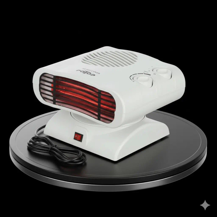 بخاری برقی چرخان PoTop مدل MaxRotate